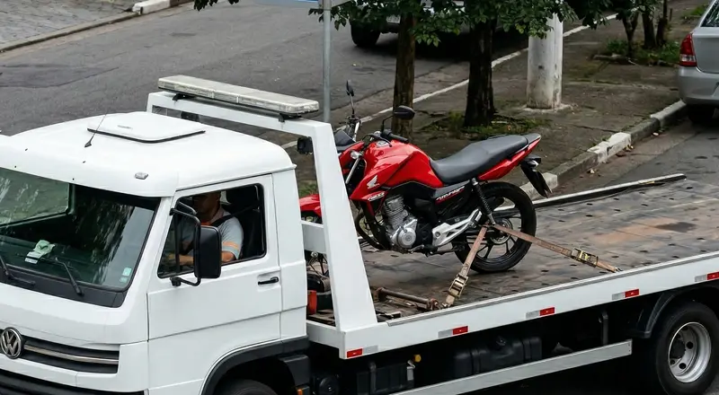 Reboque de moto em São Luís – guincho especializado para motocicletas